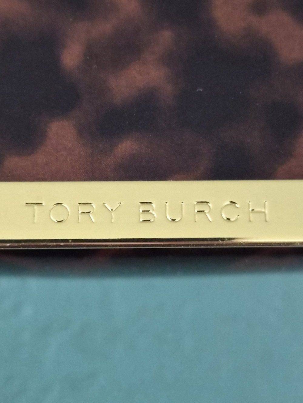 Tory Burch Tortoiseshell Eyeglass Case - Picture 5 of 7